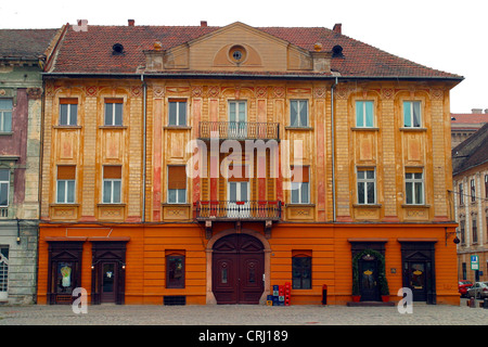 Piata Unirii, la Piazza della Città Vecchia, Romania, Timisoara Foto Stock