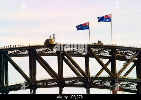 Il Ponte del Porto di Sydney, in Australia, a Sydney Foto Stock