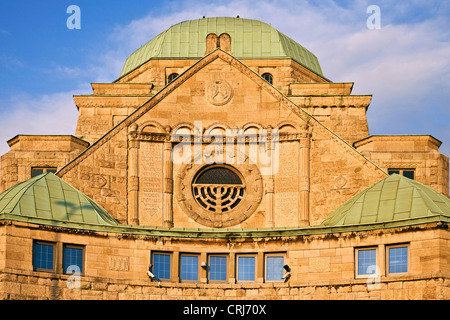 La vecchia sinagoga di Essen, in Germania, in Renania settentrionale-Vestfalia, la zona della Ruhr, Essen Foto Stock