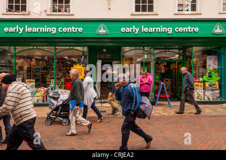 Il Early Learning Center shop store in Ipswich , Suffolk , Inghilterra , Inghilterra , Regno Unito Foto Stock