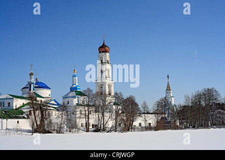 Raifa monastero ortodosso (19 cent.), nei pressi di Kazan, la Russia, il Tatarstan, Kasan Foto Stock