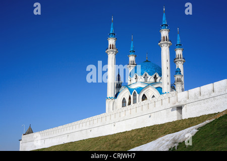 Sharif moderna moschea nel Cremlino di Kazan, la Russia, il Tatarstan, Kazan Foto Stock