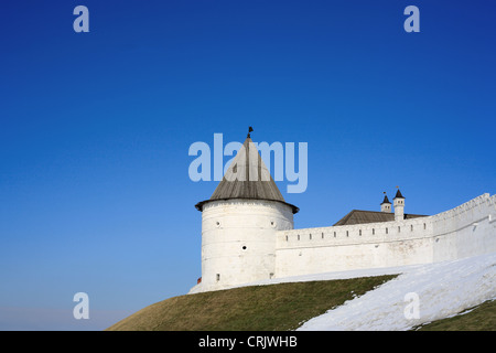 Cremlino di Kazan, patrimonio mondiale dell UNESCO , Russia, il Tatarstan, Kazan Foto Stock