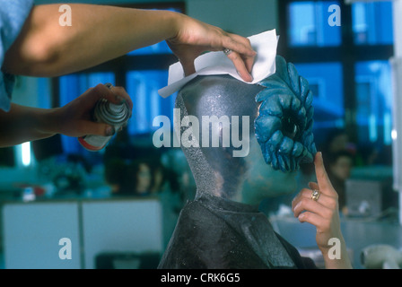 I tirocinanti dell'artista-scuola Mephisto Foto Stock