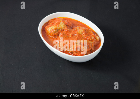 Spezzatino di pollo West African ricetta Foto Stock