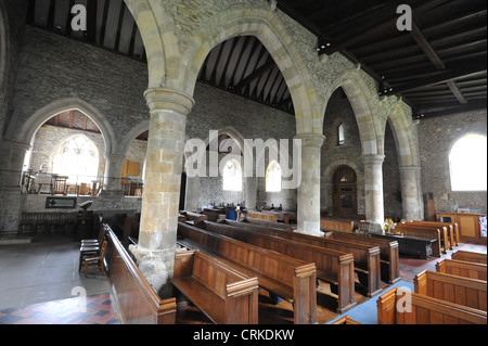 Chiesa di Bosham, Chichester, West Sussex. Foto Stock