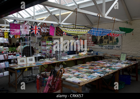 Main High street grande Torrington Devon Foto Stock