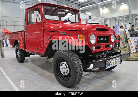 Vintage pick-up auto Toyota Land Cruiser J20 Foto Stock