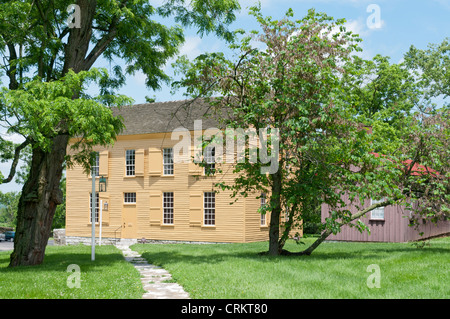 Il Kentucky, Shaker Borgo di Colle Ameno, fondata 1805, America restaurato più grande villaggio dello scuotipaglia Foto Stock