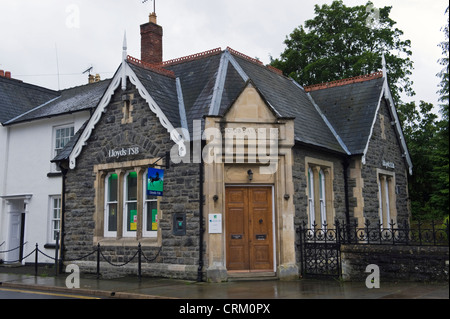 Lloyds TSB Bank building su high street in Presteigne Powys Mid-Wales REGNO UNITO Foto Stock