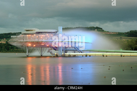 Il cloud sull'Arteplage di Expo 2002 a Yverdon Foto Stock