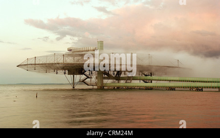 Il cloud sull'Arteplage di Expo 2002 a Yverdon Foto Stock