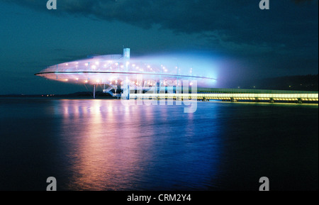 Il cloud sull'Arteplage di Expo 2002 a Yverdon Foto Stock