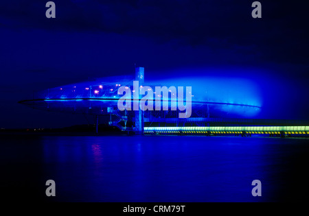 Il cloud sull'Arteplage di Expo 2002 a Yverdon Foto Stock