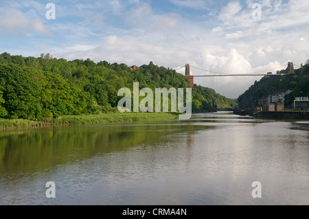 Il ponte sospeso di Clifton, Bristol, Regno Unito Foto Stock