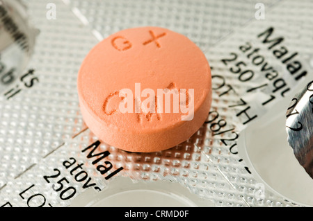 Cm3 peso pillola di controllo Foto Stock