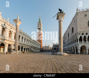 Venezia, la Piazzetta di San Marco. Foto Stock