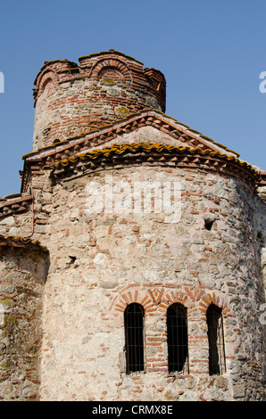 La Bulgaria, Nessebur (aka Nessebar o Nesebar). San Giovanni Battista chiesa cruciforme, decimo secolo. UNESCO - Sito Patrimonio dell'umanità. Foto Stock
