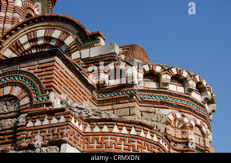 La Bulgaria, Nessebur. Cristo Pantocrator chiesa del XIV secolo. Uno di Bulgaria meglio conservate chiese del Medioevo. UNESCO. Foto Stock