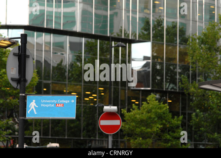 Segno dell'ospedale Foto Stock