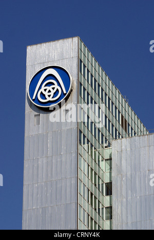 Sede della ThyssenKrupp AG a Duesseldorf Foto Stock