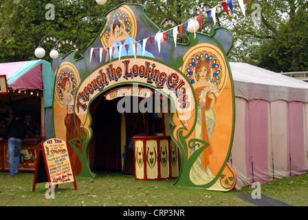 Estate fiera del vapore. Sebbene il Looking Glass in corrispondenza del carter Foto Stock