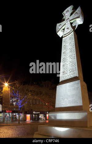 Taunton Memoriale di guerra nel centro città. Foto Stock