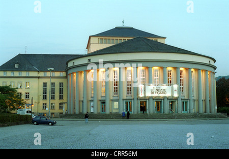 Saarland Teatro di Stato di Saarbruecken Foto Stock