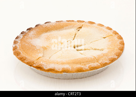 Torta di mele con irregolare, grafico a torta fette Foto Stock