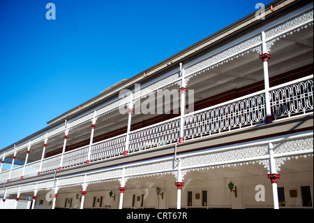 Mario's Palace Hotel in Broken Hill, Outback Nuovo Galles del Sud, è stata un luogo famoso per film come Mad Max o Priscilla Foto Stock