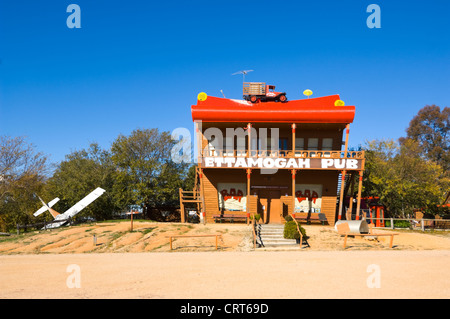 Pub Ettamogah, tavolo, Albury, Nuovo Galles del Sud, Australia Foto Stock