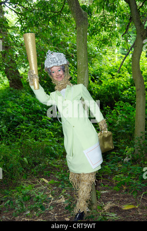 Blackpool Civic Society spaventapasseri festival Foto Stock