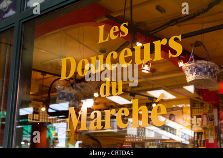 Les Douceurs du Marche a Atwater Market a Montreal, Quebec Foto Stock