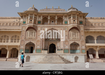 Agra Fort di Jaipur India Foto Stock