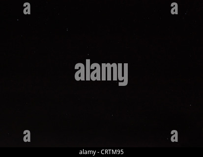 La costellazione dell'Orsa Maggiore di notte (Orsa Maggiore) Foto Stock