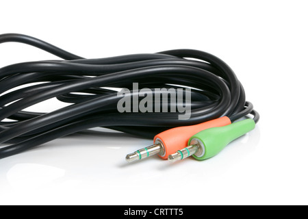 Cavo audio Foto Stock