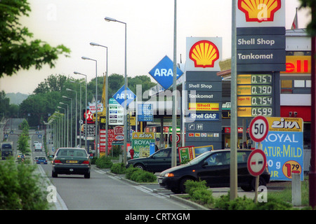 Stazioni in Wasserbillig, Lussemburgo Foto Stock