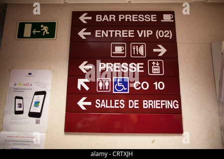 Consiglio europeo di uffici, edificio Justus Lipsius, Bruxelles, Belgio. Foto Stock