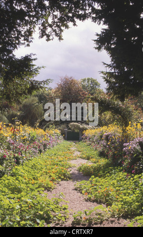 La maison et les jardins de Monet à Giverny Foto Stock