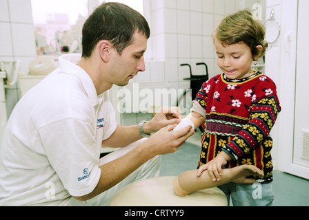 Orthopaediewerkstatt Thera Nova in Oradea, Romania Foto Stock