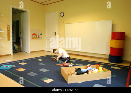 Scuola disabili Casa Minunata in Oradea, Romania. Foto Stock