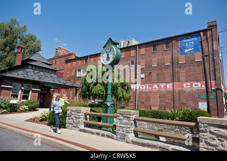 Wilbur Compagnia del cioccolato, Lititz, Lancaster County, Pennsylvania Foto Stock