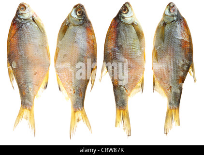 Morto a secco il pesce salato - snack alla birra. Foto Stock