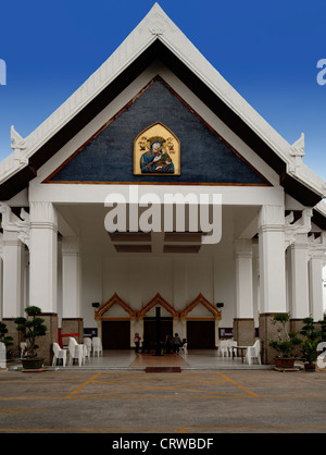 Santo Redentore Chiesa, la Chiesa cattolica romana, Bangkok Foto Stock