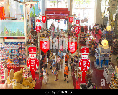 La FAO Schwarz toy store in Manhattan NYC Foto Stock