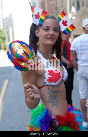 Toronto Gay Pride Parade 2012 Foto Stock