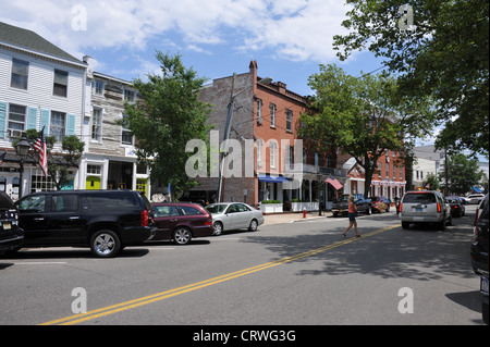 Sag Harbor , Hamptons, New York. Foto Stock
