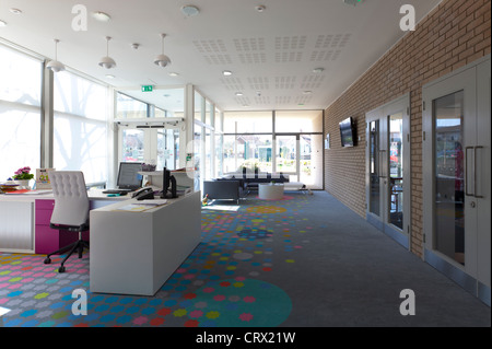 Interno della scuola Barncroft Havant Foto Stock