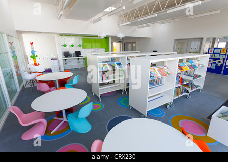 Interno della scuola Barncroft Havant Foto Stock