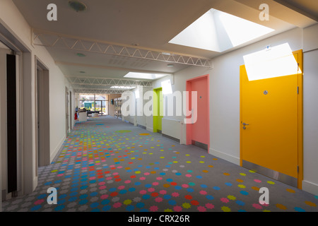 Interno della scuola Barncroft Havant Foto Stock